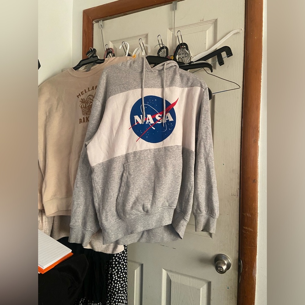 NASA Gray Hoodie
